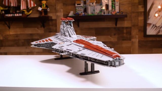 REVIEW: LEGO Venator-Class Republic Attack Cruiser Set 75367 смотреть онлайн