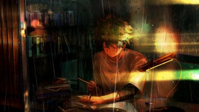 Деку Пишет | Deku Studying Boku My Hero Academia - Живые Обои смотреть онлайн