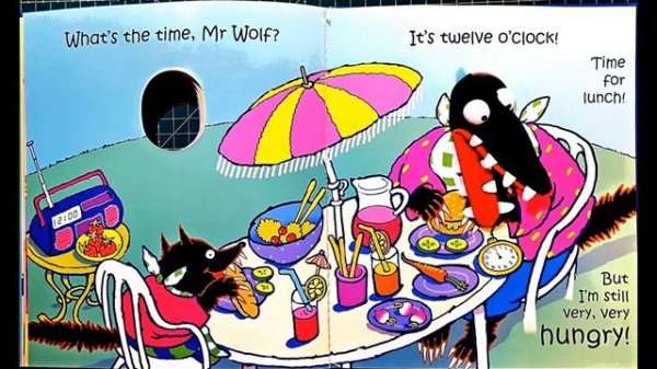 What's the time Mr Wolf song