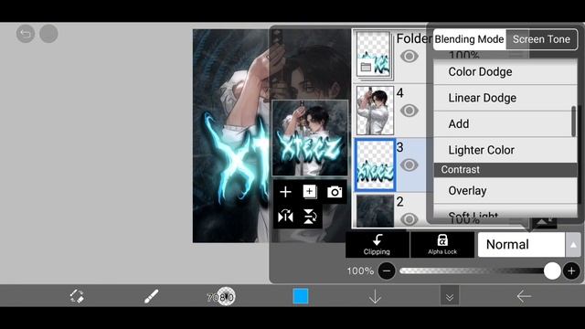 How To Make Anime Logo On Android/IOS | IbisPaintX Tutorial смотреть онлайн