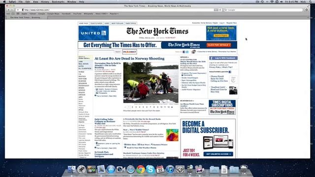 Mac OS X Lion 10.7: Reverse Scrolling (Natural Scrolling) смотреть онлайн