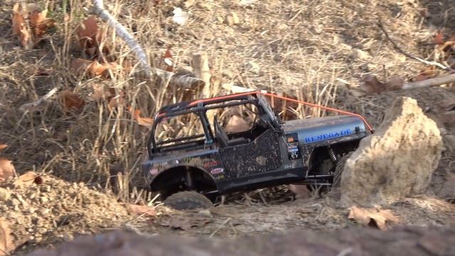 RC Jeep CJ-7 Slow Crawl Video 4X4 CIRCUIT Off Road, Trail Show смотреть онлайн