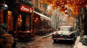 Jazz Relaxing Music in Cozy Coffee Shop Ambience ☕ Smooth Jazz Winter Background Music to Work,Study