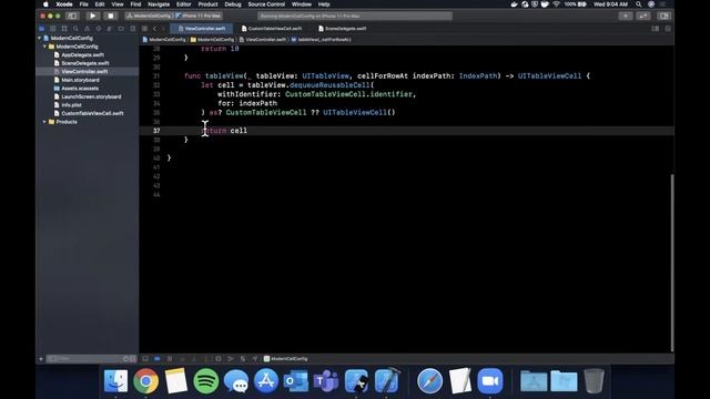 Modern Cell Configuration in iOS 14 (Swift 5, Xcode 12, 2020) - iOS Development смотреть онлайн
