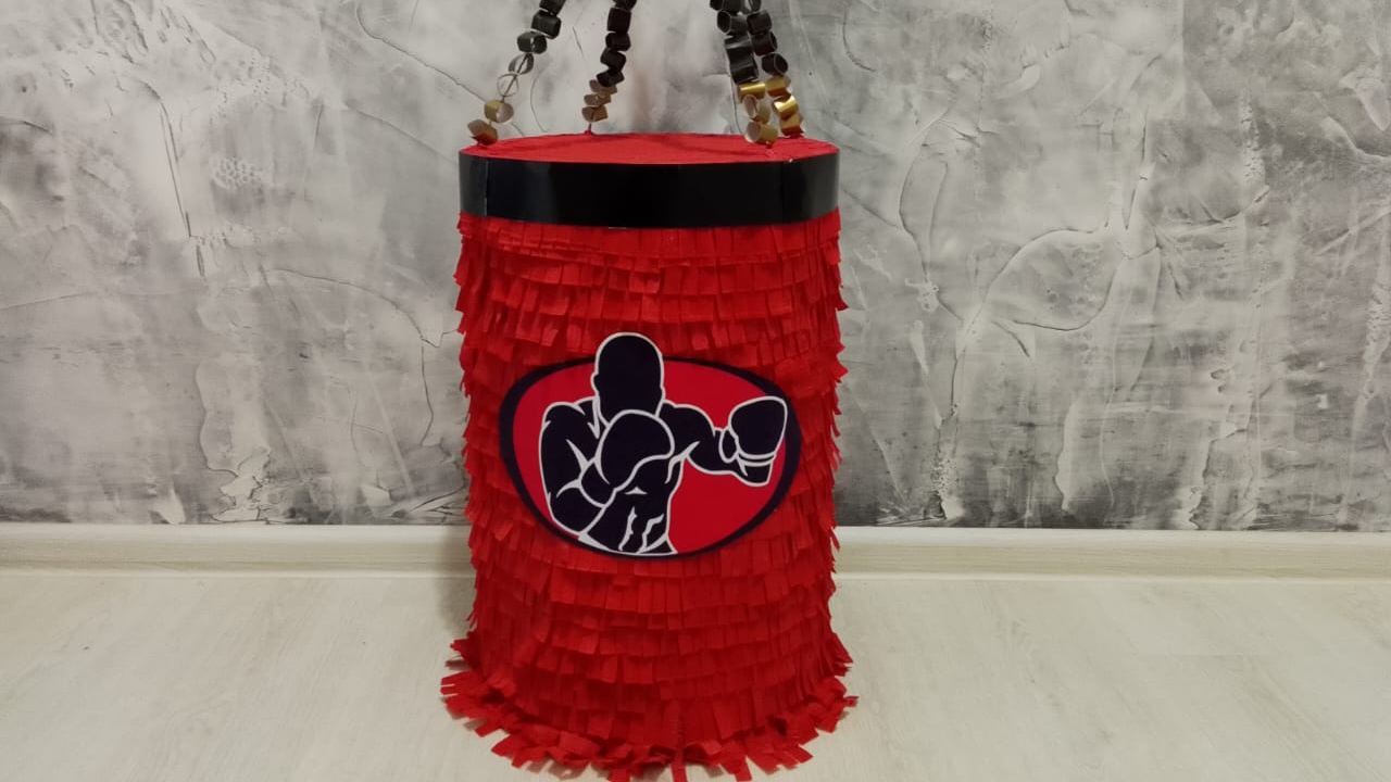 Как сделать пиньяту? Пиньята из коробки. "Боксёрская груша" своими руками. смотреть онлайн