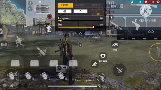 BEST MACRO FREEFIRE (iPHONE 6,6s,7,8+,X,11,12) EASY AND FAST SETTINGS | Macro Iphone Free Fire