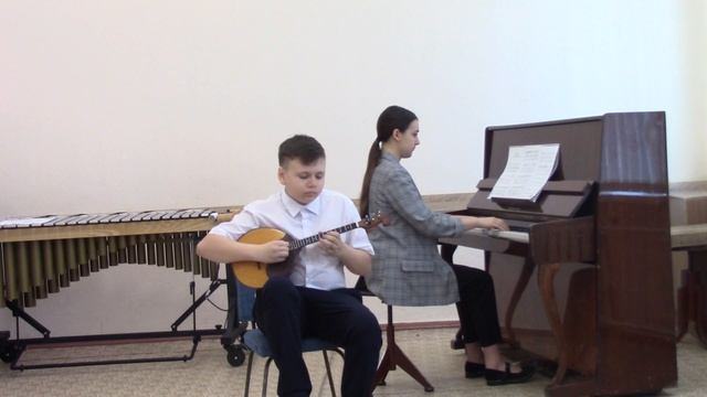 Меркулов Егор, 13 лет. В. Мироманов "Вариации" смотреть онлайн