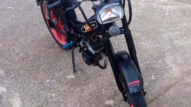 Moto motorcycle Ciclomotor Mobylette CADY G.A.C 74cc amal 20 trucada смотреть онлайн