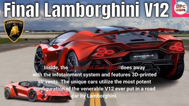 Lamborghini Invencible And Autentica One-Offs Debut As Pure V12 Finale смотреть онлайн