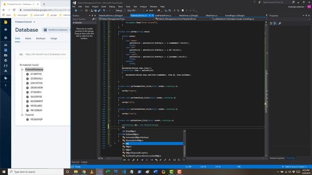 C# Firebase FireSharp CRUD 5 смотреть онлайн