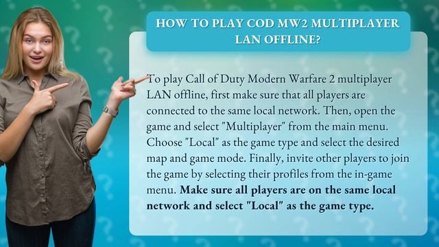 How to play COD MW2 multiplayer LAN offline? смотреть онлайн