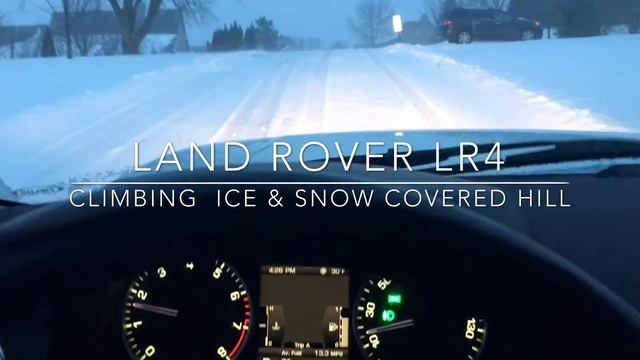 Land Rover LR4 In the Snow And Ice смотреть онлайн