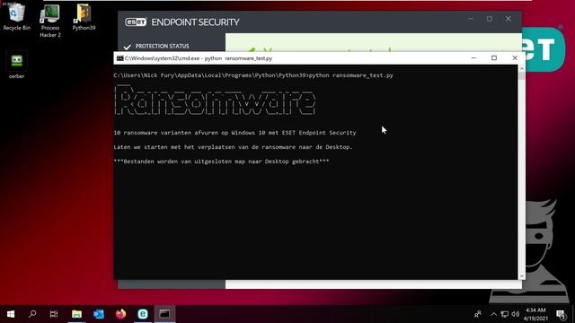 ESET Endpoint Security vs Ransomware смотреть онлайн