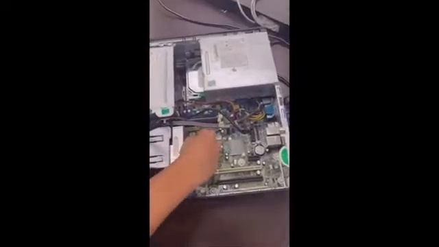 HP 8100SFF SET UP & Troubleshooting смотреть онлайн