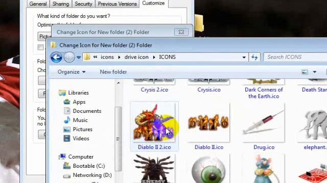 how to change any icon of windows using football theme смотреть онлайн