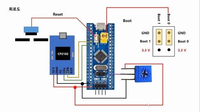32 비트 아두이노 STM32F103 보드 아날로그 입력 | #31 смотреть онлайн