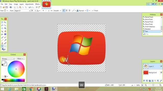 How to make Windows Aqua Play Button смотреть онлайн