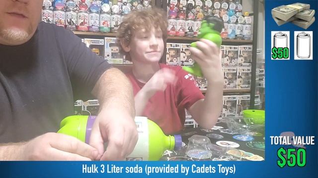 HULK 3 LITER SODAS!! Looking for that Funko Shop exclusive Red Hulk chase! смотреть онлайн