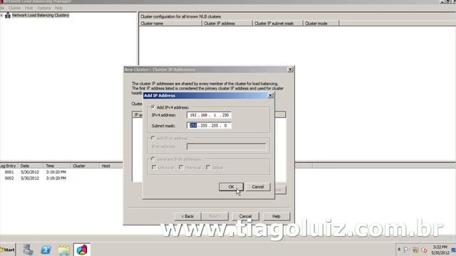 (PT-br) Network Load Balancing no Windows Server 2008 R2 - 04 Configurando o Serviço NLB смотреть онлайн
