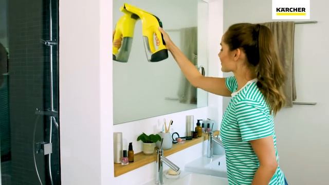 Kärcher WV 6 Plus Window Vac in action смотреть онлайн