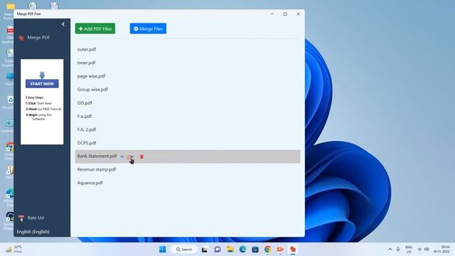 Merge PDF In Windows 11 By windows App смотреть онлайн