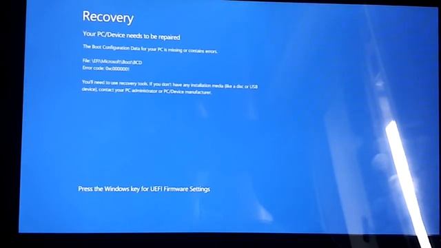 Your PC/Device needs to be repaired (SOLUZIONE per PC e Tablet - FIX for PC and Tablet) смотреть онлайн