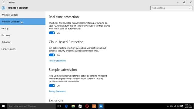 Disable Windows Defender in Windows 10 Permanently | 2020 ( Realtime Protection Turn off Window 10 смотреть онлайн