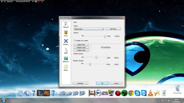 How to get a Mac bar on Windows 7(Rocket Dock) смотреть онлайн