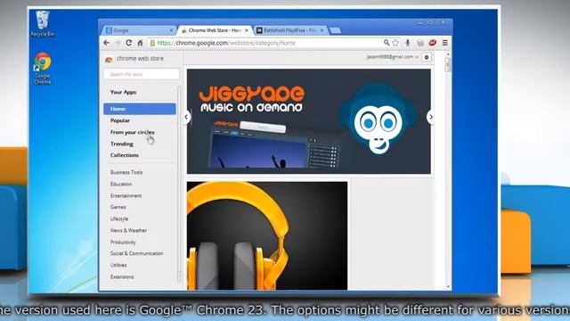 Google™ Chrome: How to open apps in Windows® 7 смотреть онлайн