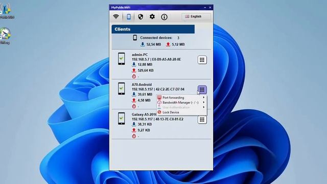 MyPublicWiFi Turn your computer into a Virtual WiFi Hotspot with Firewall ,Bandwidth Manager (30.1) смотреть онлайн