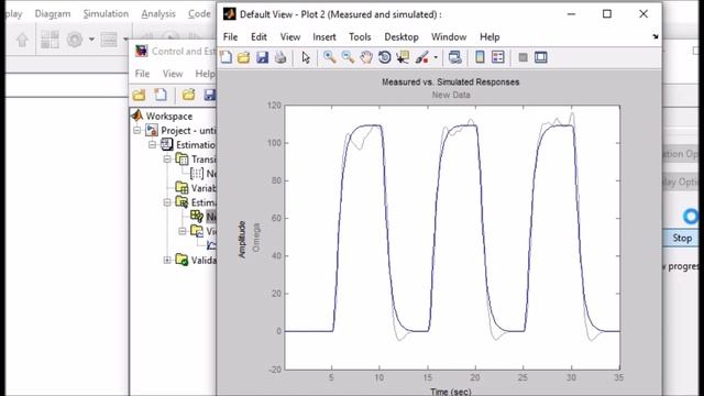 DC motor parameter estimation and simulation смотреть онлайн