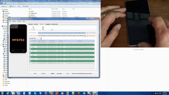 How to Restore or unbrick the Lenovo K3 Note with SP flash tool смотреть онлайн