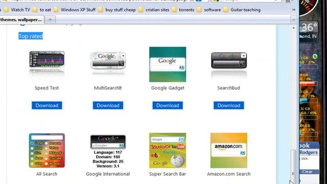 How to add gadgets to desktop windows 7 or vista.wmv смотреть онлайн