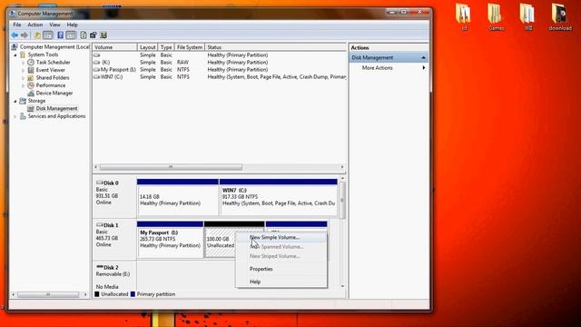 How to partition a hard drive on Windows 7 смотреть онлайн