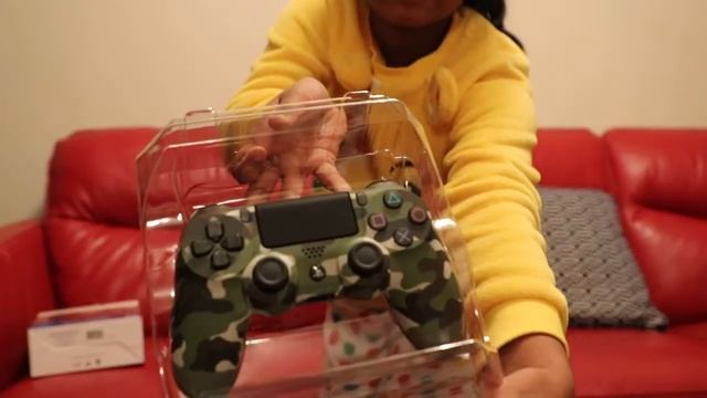 PS4 DualShock 4 V2 Wireless Controller Green Camo Tamil Unboxing смотреть онлайн