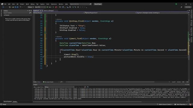 How to Create a Simple Alarm Clock with Sound using Timer in C# смотреть онлайн