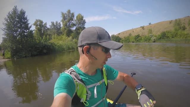 18.06.2024 Сплав по реке Медведице на сапах от пионерлагеря Нефтяник до Заречного. г.Жирновск