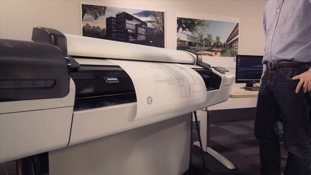 HP Designjet Scan and share смотреть онлайн