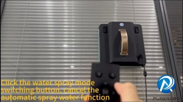 WINDOW CLEANING ROBOT W-S9S FOR SMART HOME---PUREROBO EFFICIENCY MODEL OPEN BOX & OPERATION VIDEO