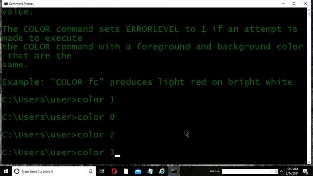 How To Change Font Color and Background Color In Command Prompt || Command prompt смотреть онлайн