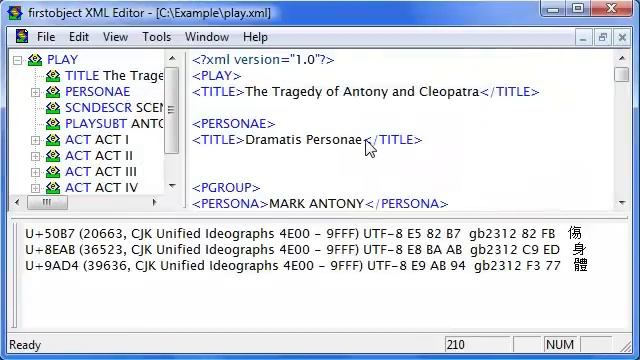 firstobject free XML editor "foxe" programmable XML tool edits and formats big XML смотреть онлайн