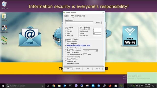 TFTP Server for windows PC смотреть онлайн