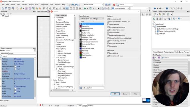 Delphi Programming Course (FMX): 4.2 - Customizing the IDE Layout смотреть онлайн