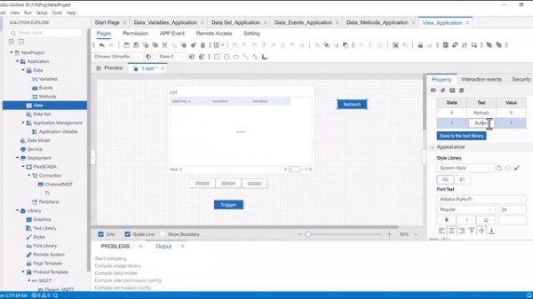 Flexem FPAD&SCADA tutorial - Browser Access and Historical Data