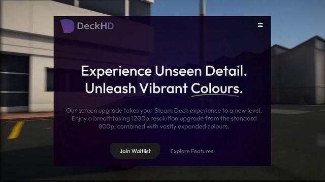 The New Steam Deck FULL HD Screen! смотреть онлайн