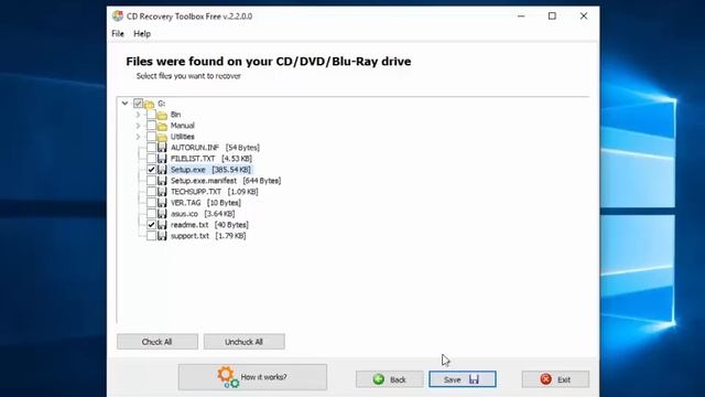CD Recovery Toolbox Free Video Manual смотреть онлайн