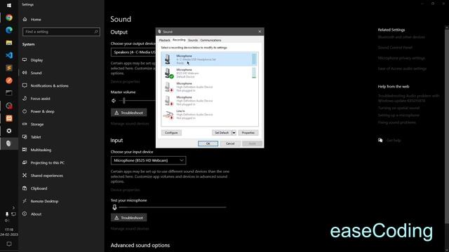 How to Make Set Microphone as Default on Windows 10 смотреть онлайн