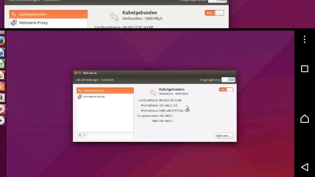 Ubuntu mit Android steuern - bVnc смотреть онлайн