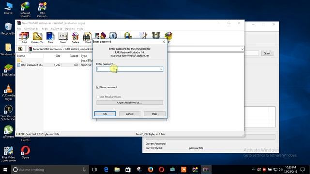 How To Open Password Protected RAR Files Without Possword смотреть онлайн