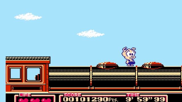 Tiny Toon Adventures 2: Trouble in Wackyland - Gameplay | Walkthrough (NES, Famicom, Dendy)